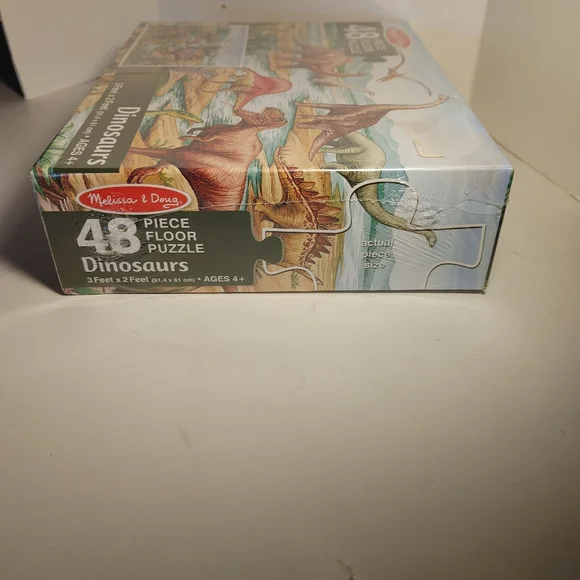Melissa and Doug Dinosaurs 48 piece Floor Puzzle New - Picture 3 of 6